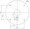 OSMONT SAT59742 SATURN 2 stropní/nástěnné skleněné svítidlo bílá IP20 4000 K 31W LED