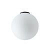 OSMONT STY58029 STYX 4 stropní skleněné svítidlo černá / bílá IP65 40W E27
