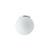 OSMONT STY61227 STYX 2 stropní/nástěnné skleněné svítidlo stříbrná / bílá IP65 3000 K 8W LED