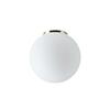 OSMONT STY61238 STYX 3 stropní/nástěnné skleněné svítidlo mosaz leštěná / bílá IP65 3000 K 20W LED