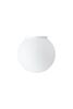 OSMONT STY61725 STYX 2 stropní/nástěnné skleněné svítidlo bílá IP65 4000 K 8W LED