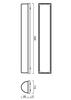 OSMONT SYL51421 SYLVIA 1 stropní/nástěnné skleněné svítidlo bílá IP44 3000 K 18W LED