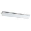 OSMONT SYL51422 SYLVIA 1 stropní/nástěnné skleněné svítidlo nerez leštěná / bílá IP44 3000 K 18W LED