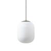 OSMONT TAN62284 TANIA P1 HP závěsné skleněné svítidlo nerez broušená / bílá IP40 3000 K 52W LED