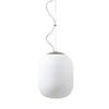 OSMONT TAN62376 TANIA L2 HP závěsné skleněné svítidlo nerez broušená / bílá IP40 3000 K 59W LED