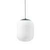 OSMONT TAN62382 TANIA S1 HP závěsné skleněné svítidlo černá / bílá IP40 3000 K 52W LED