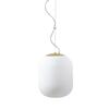 OSMONT TAN62868 TANIA L2 HP závěsné skleněné svítidlo mosaz leštěná / bílá IP40 4000 K 59W LED