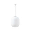 OSMONT TAN66892 TANIA P1 závěsné skleněné svítidlo bílá IP40 4000 K 27W LED