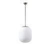 OSMONT TAN66920 TANIA P1 závěsné skleněné svítidlo nerez leštěná / bílá IP40 4000 K 27W LED