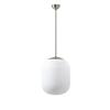 OSMONT TAN66932 TANIA P1 závěsné skleněné svítidlo nerez broušená / bílá IP40 4000 K 27W LED
