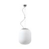 OSMONT TAN67312 TANIA L1 závěsné skleněné svítidlo nerez leštěná / bílá IP40 3000 K 27W LED