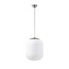 OSMONT TAN67358 TANIA S1 závěsné skleněné svítidlo nerez broušená / bílá IP40 3000 K 27W LED