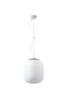 OSMONT TAN67800 TANIA L1 závěsné skleněné svítidlo bílá IP40 4000 K 27W LED