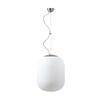 OSMONT TAN67846 TANIA L2 závěsné skleněné svítidlo nerez broušená / bílá IP40 4000 K 41W LED DALI