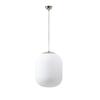 OSMONT TAN67856 TANIA S1 závěsné skleněné svítidlo nerez leštěná / bílá IP40 4000 K 27W LED