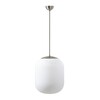 OSMONT TAN68703 TANIA P2 závěsné skleněné svítidlo nerez broušená / bílá IP40 4000 K 41W LED