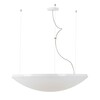 OSMONT TIT52040 TITAN L5 závěsné plastové svítidlo bílá IP40 6x25W E27
