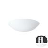 OSMONT TIT65033 TITAN V2 stropní/nástěnné plastové polovestavné svítidlo bílá IP44 3000 K 24W LED