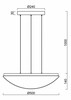 OSMONT TIT68514 TITAN LE3 závěsné plastové svítidlo bílá IP40 4000 K 48W LED