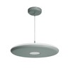 OSMONT ZET60088 ZETA ST2 PF závěsné plastové svítidlo šedá / bílá IP40 3000 K 38W LED