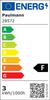 PAULMANN LED svíčka 2,5W E14 čirá 230 V 3-krokové-stmívatelné 285.72 P 28572