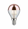 PAULMANN LED kapka 2,6 W E14 zrcadlový svrchlík měď teplá bílá 286.65