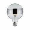 PAULMANN LED Globe 6,5 W E27 kruhové zrcadlo stříbrná teplá bílá stmívatelné 286.81