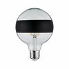 PAULMANN LED Globe 6,5 W E27 kruhové zrcadlo černá mat teplá bílá stmívatelné 286.82