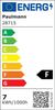 PAULMANN LED žárovka 6,5 W E27 zlatá zlaté světlo 287.15