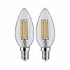 PAULMANN LED Filament svíčka 2x4,5W E14 2700K teplá bílá 287.88