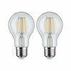PAULMANN LED žárovka Filament E27 230V 2x470lm 2x5W 2700K čirá