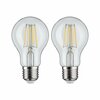 PAULMANN LED žárovka Filament E27 230V 2x470lm 2x5W 2700K čirá