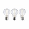 PAULMANN Eco-Line Filament 230V LED žárovka E27 3ks-sada 3x4W 3000K čirá