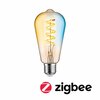 PAULMANN Filament 230V Smart Home Zigbee 3.0 LED žárovka ST64 E27 7,5W měnitelná bílá stmívatelné zlatá