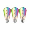 PAULMANN Filament 230V Smart Home Zigbee 3.0 LED žárovka ST64 E27 3x6,3W RGBW+ stmívatelné zlatá