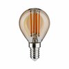 PAULMANN 1879 Filament 230V 3-krokové-stmívatelné LED kapka E14 3 Step Dim 4,9W 1800K stmívatelné zlatá