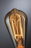 PAULMANN Rustic Shine Standard 230V LED žárovka E27 Filament I-Form 4,2W 1800K stmívatelné zlatá