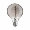 PAULMANN Rustic Shine Standard 230V LED Globe E27 Filament S-Form 4,2W 1800K stmívatelné kouřové sklo