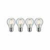 PAULMANN Filament set LED žárovka E27 230V 4x7W 2700K čirá