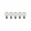 PAULMANN Filament set LED kapka E27 230V 5x2,6W 2700K čirá
