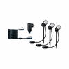 PAULMANN Plug & Shine startovací sada Smart Home smik Gateway + LED bodové zahradní světlo Pike základní sada RGBW+
