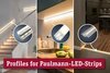 Paulmann Duo Profil Diffusor 200cm satin, plast 702.69 P 70269