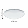 Paulmann stropní svítidlo LED Leonis kruhové 9,5W Neutrální bílá IP44 707.24 P 70724