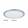 PAULMANN LED Panel Atria Shine kruhové 293mm 2000lm 4000K matný chrom
