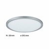 PAULMANN LED Panel Atria Shine kruhové 293mm 2000lm 4000K matný chrom