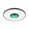 PAULMANN LED stropní svítidlo Spaceglow RGB+ 230V 21W černá mat