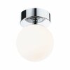 PAULMANN Selection Bathroom LED stropní svítidlo Gove IP44 3000K 230V 5W chrom/satén