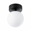 PAULMANN Selection Bathroom LED stropní svítidlo Gove IP44 3000K 230V 5W černá mat/satén