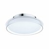 PAULMANN Selection Bathroom LED stropní svítidlo Luena IP44 3000K 230V 11,5W sklo/chrom