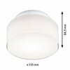 PAULMANN LED stropní svítidlo Maro IP44 3000K 230V 6,8W bílá